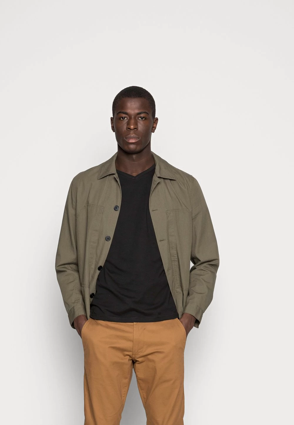 Pier One Qualité Garantie 5 PACK – T-shirt Basique T-shirts Col En V Homme 3 Pier One Qualité Garantie 5 PACK – T-shirt Basique T-shirts Col En V Homme