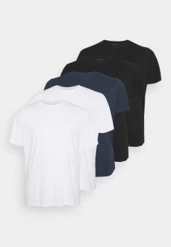Prix Accessible Pier One 5 PACK – T-shirt Basique T-shirts Col Rond Homme -Fashion Zone Soldes ede30f4901eb4a909669219207e889a5