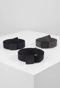 Prix Cassé Pier One 3 PACK UNISEX – Ceinture Ceintures Fermeture Coulissante