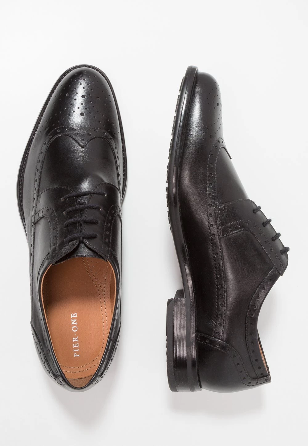 Pier One Réduction LEATHER – Derbies & Richelieus Chaussures De Ville Rond Homme 4 Pier One Réduction LEATHER – Derbies & Richelieus Chaussures De Ville Rond Homme – Image 2