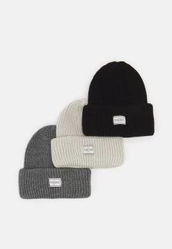 Pier One 3 PACK UNISEX – Bonnet Qualité Garantie 100% Casquettes, Bonnets Et Chapeaux Chiné -Fashion Zone Soldes f7e664873d7a4e8981097777ebd53a69 2