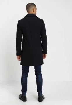 Pier One Qualité Garantie 100% Manteau Classique Manteaux Col Revers Homme -Fashion Zone Soldes fc5107bffd36456a9fc54e1440b82879